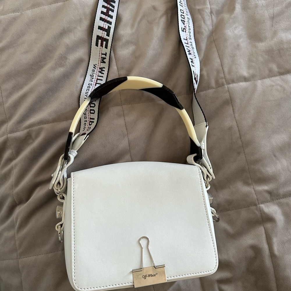 Off-White White Crossbody Bag - Picture 6 of 8